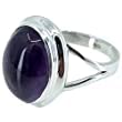 Navya Craft Amethyst Oval 925 Sterling Silver Handmade Women Ring Sizes 4 to 13 Christmas Anniversary Birthday Valentine Day Gift wife her mother sister best friend