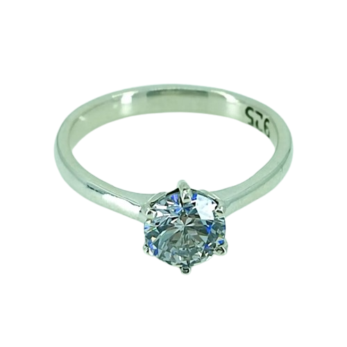 Navya Craft 925 Solid Sterling Silver Blue Topaz round Handmade Women Ring Sizes 4 to 13 Christmas Anniversary Birthday Valentine Day Gift wife her mother sister best friend