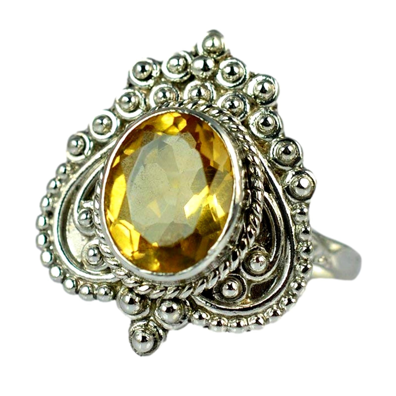 Citrine Ring