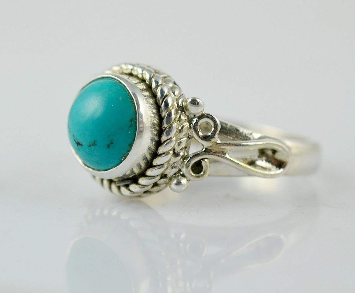 Turquoise Round Ring