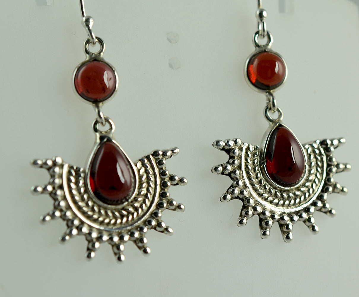 Garnet Earrings