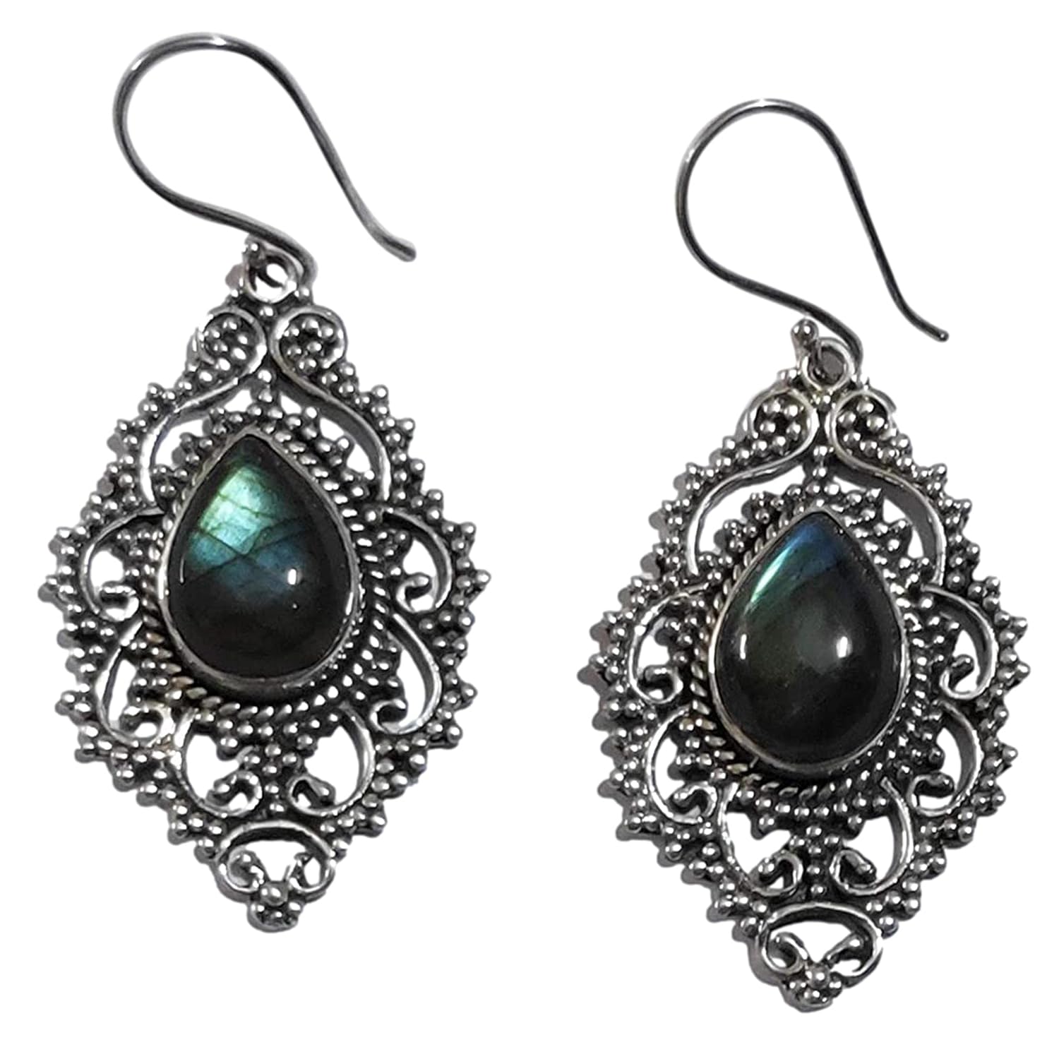 Labradorite Earrings