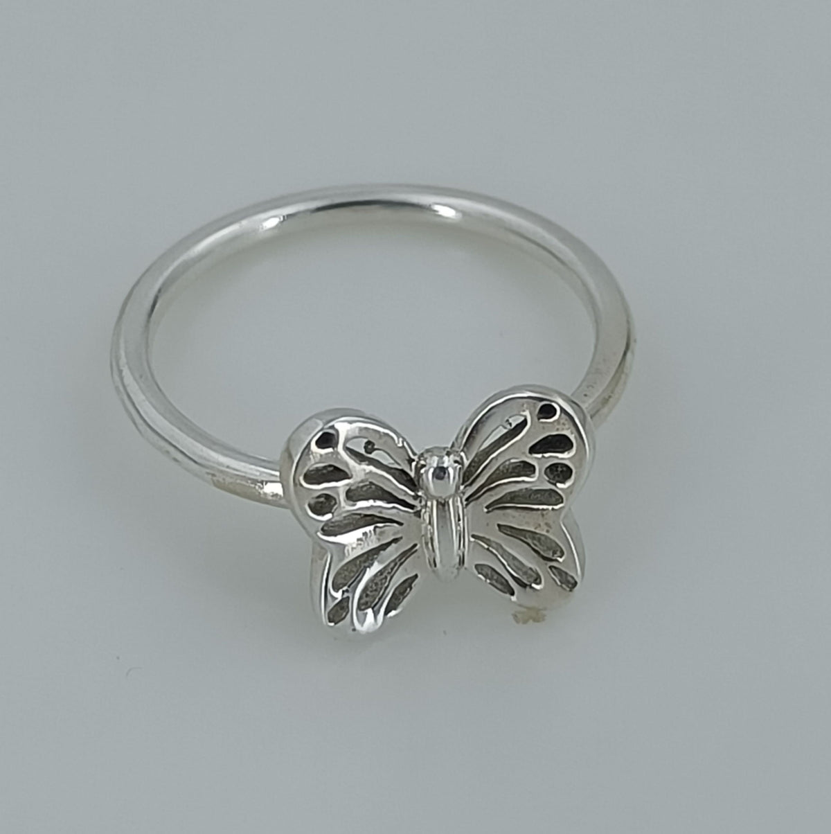 Kids Silver Rings Butterfly Silver Ring for Kids, 925 Silver Butterfly Ring, Kids Ring ...